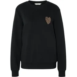 Tchibo - Sweatshirt mit Print - Damen - Gr. XXL - schwarz/print