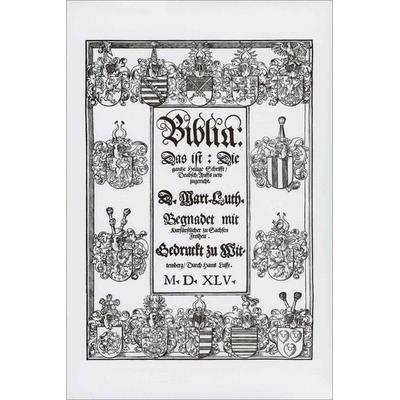 Biblia Germanica (Hardcover), Gebundene Ausgabe von Martin Luther, German Bible Society, 978-1-61970-894-5