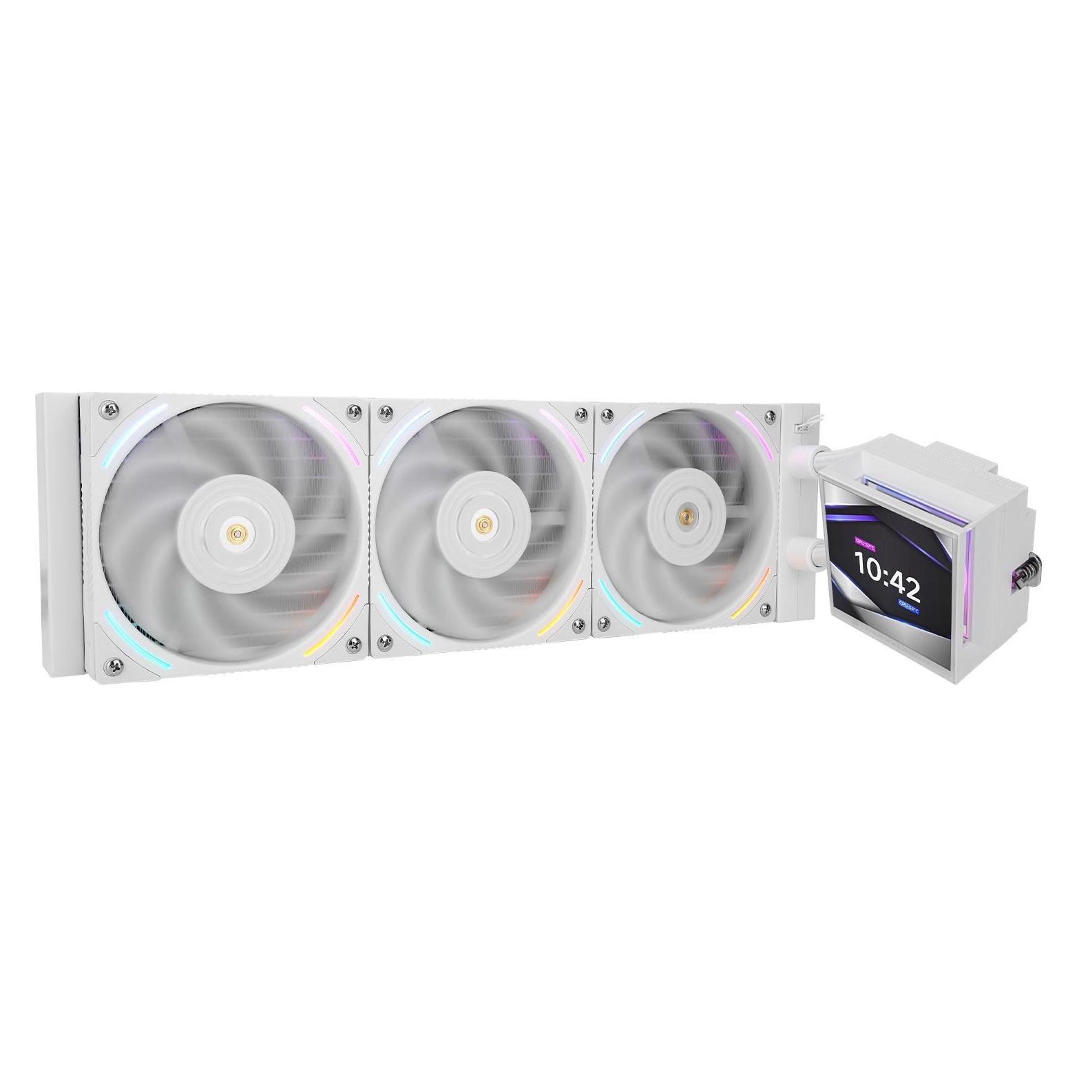 Thermalright Kit Watercooling AIO Hyper Vision RGB - 360mm (Blanc) (Hyper Vision 360 Argb White)