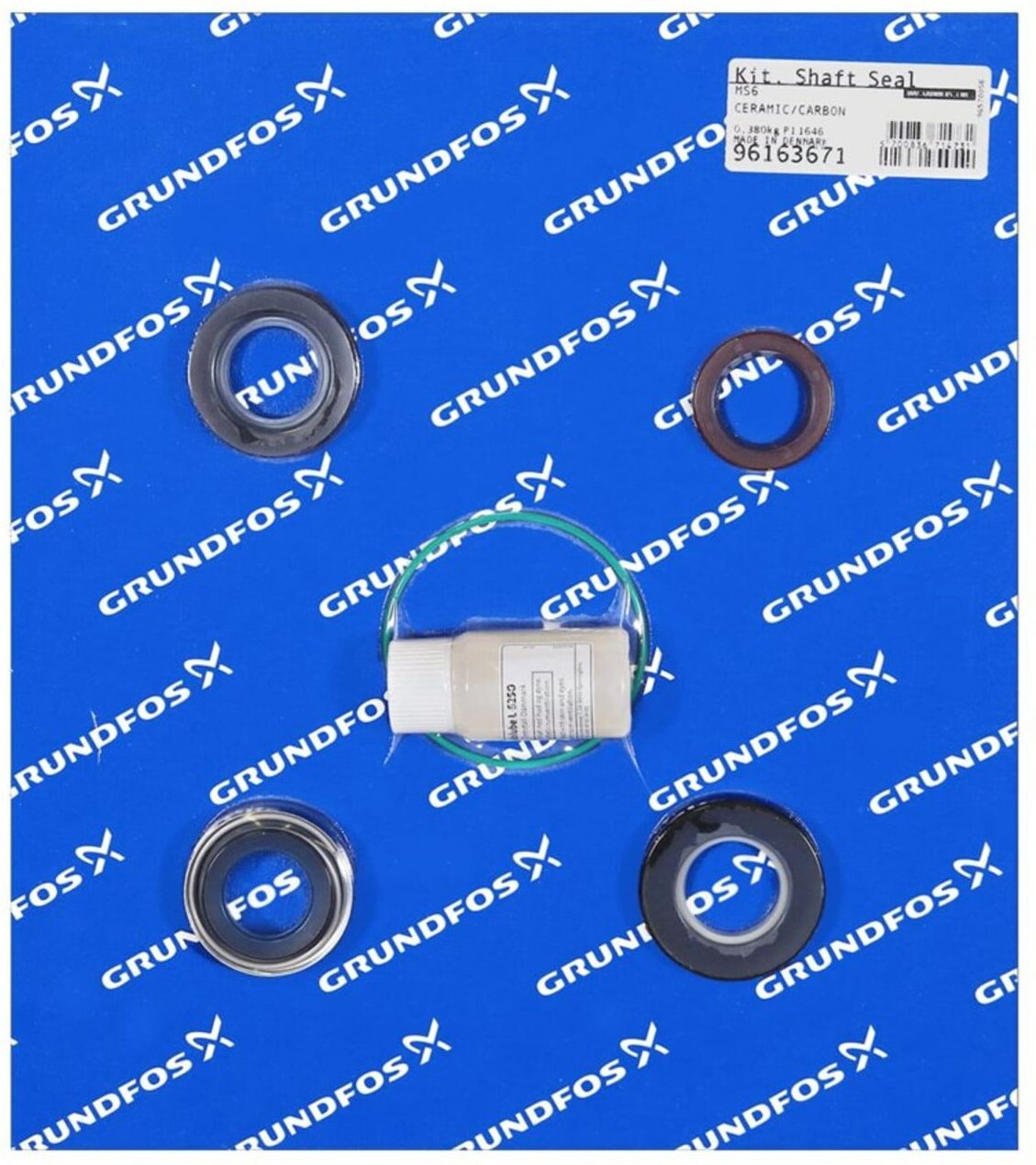 Grundfos Ersatzteil Kit Gleitringdicht. RepSatz GLRD MS6 Keramik/Carbon (96163671)