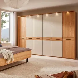 CASEDO Kleiderschrank Burgos 300 x 217 cm Holz Braun Eiche