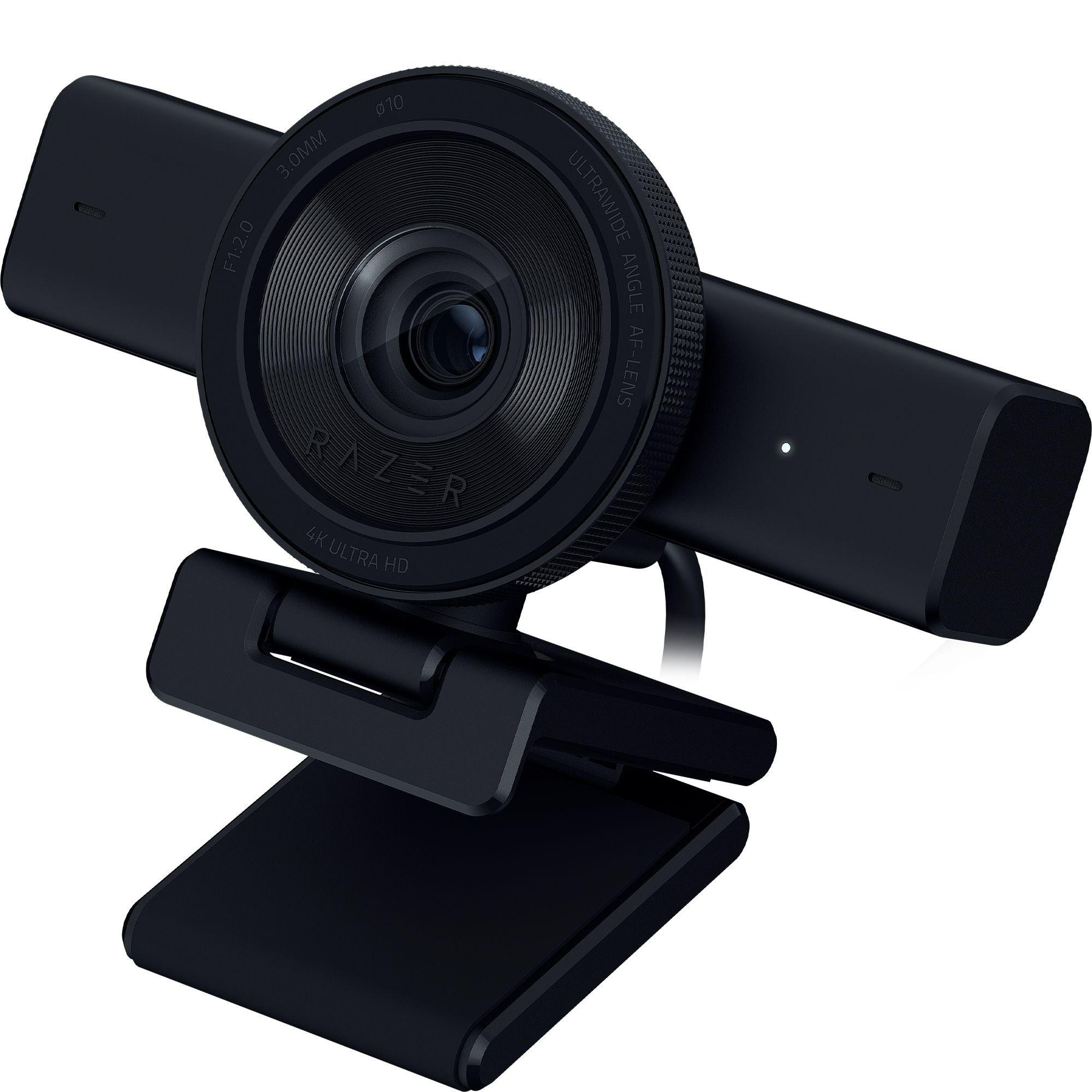 Razer Kiyo V2 4K KI-Webcam für Streaming & Content Creation | Sony STARVIS Sensor, HDR, Auto-Framing, USB-C RZ19-05370100-R3M1