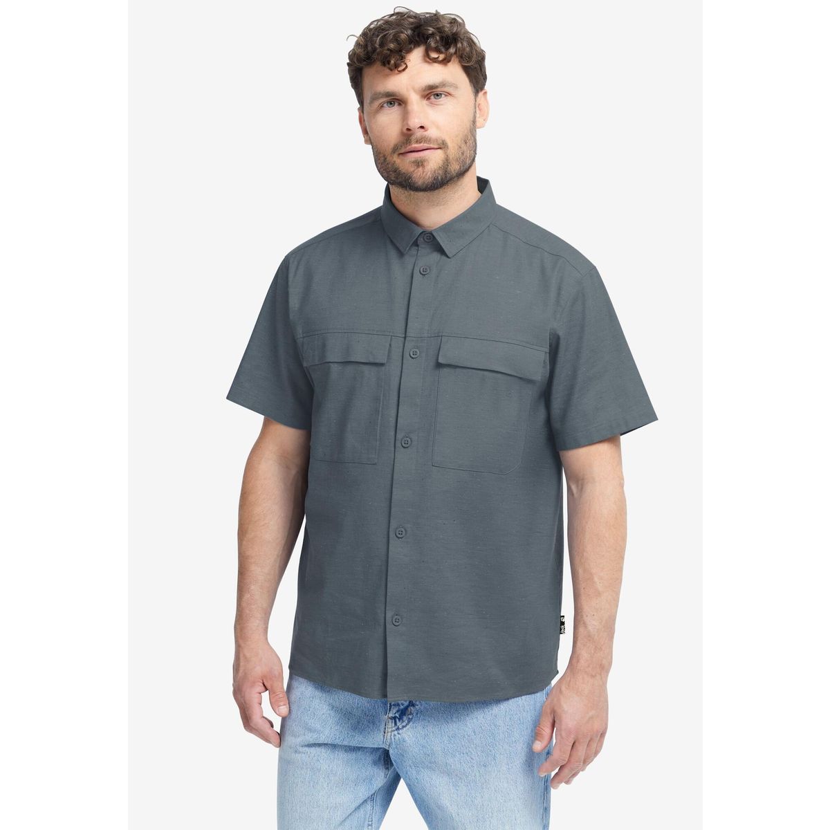 Jack Wolfskin Wild NEP Shirt M grey odessa (F0303) L A65907_F0303_A10