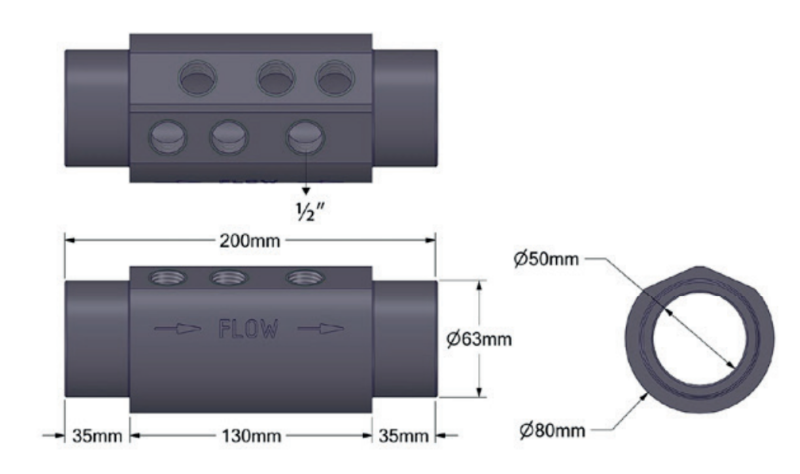 ASTRAL POOL Porte-sonde Premium Astralpool avec accessoires