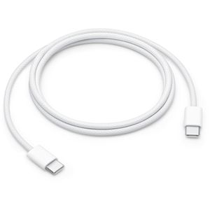 Apple Ladekabel MW493ZM/A 2024, weiß, 1m, USB-C auf USB-C, 60W Schnellladekabel