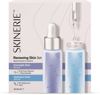 Skinerie Coffret Sérum Ácido Hialurónico e Retinol 2 x 30 ml