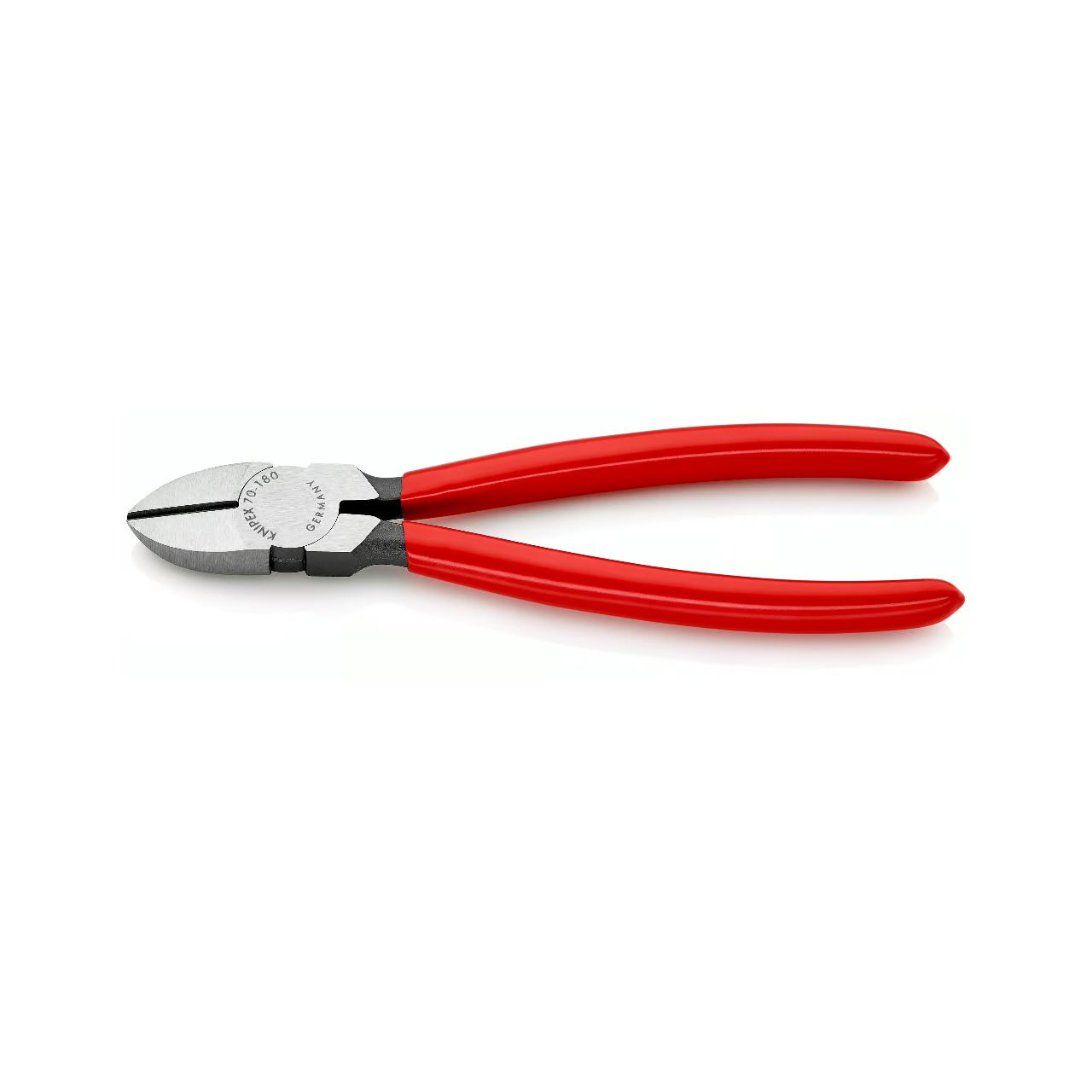 Knipex Seitenschneider 70 01 180 (rot, Länge 180mm)