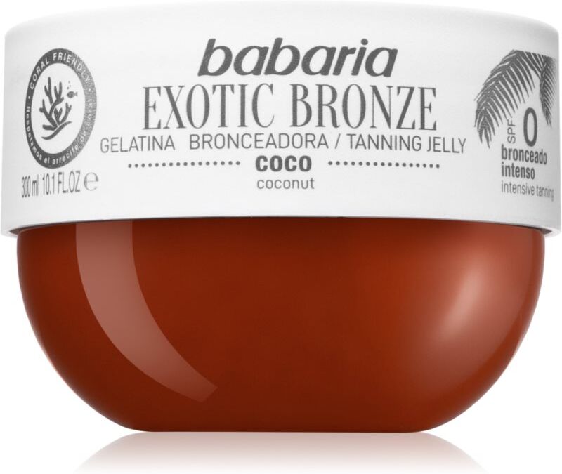 Babaria Tanning Jelly Exotic Bronze Körpergel für intensive Bräunung 300 ml