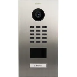 DoorBird D2101V IP Video Türsprechanlage V4A Edelstahl gebürstet