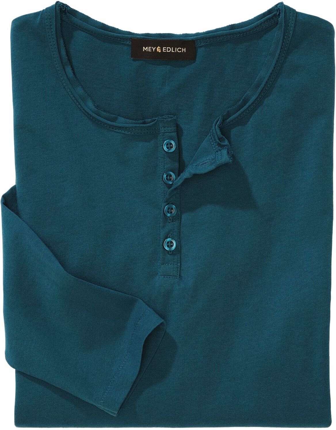 Mey & Edlich Ausdauer-Henley Blau 54