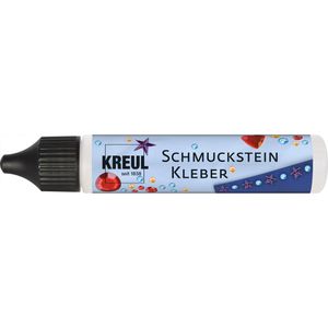 Kreul Alleskleber 49600, Schmucksteinkleber, 30g, ohne Lösungsmittel, transparent