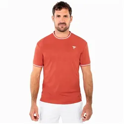 Tecnifibre, Herren, Sportshirt, Team Tech Tee Terracotta Man, Rot
