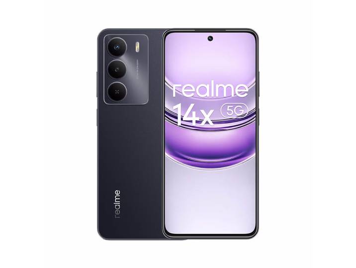 Realme 14x 5G 128 GB Carbon Black Smartphone 128GB – Diverse Smartphones & Handys – schwarz