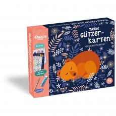 Auzou Meine Glitzerkarten - Verzauberte Natur 291373