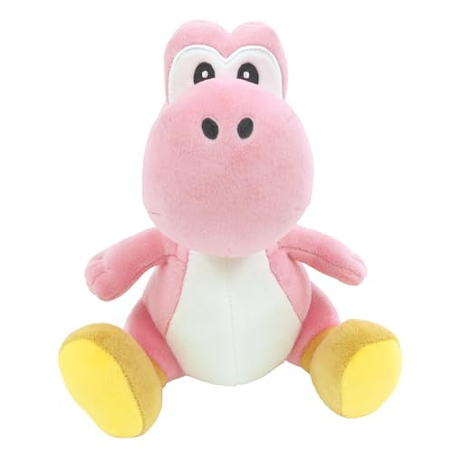 Nintendo Together+ Yoshi Rose pluche knuffel - 20 cm