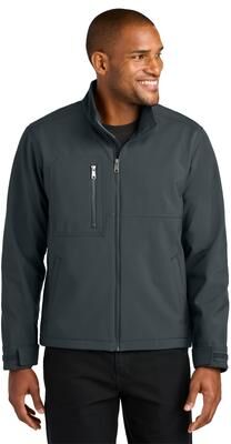 CornerStone CSJ70 Workwear Soft Shell Jacket in Iron Grey size XS   Polyester