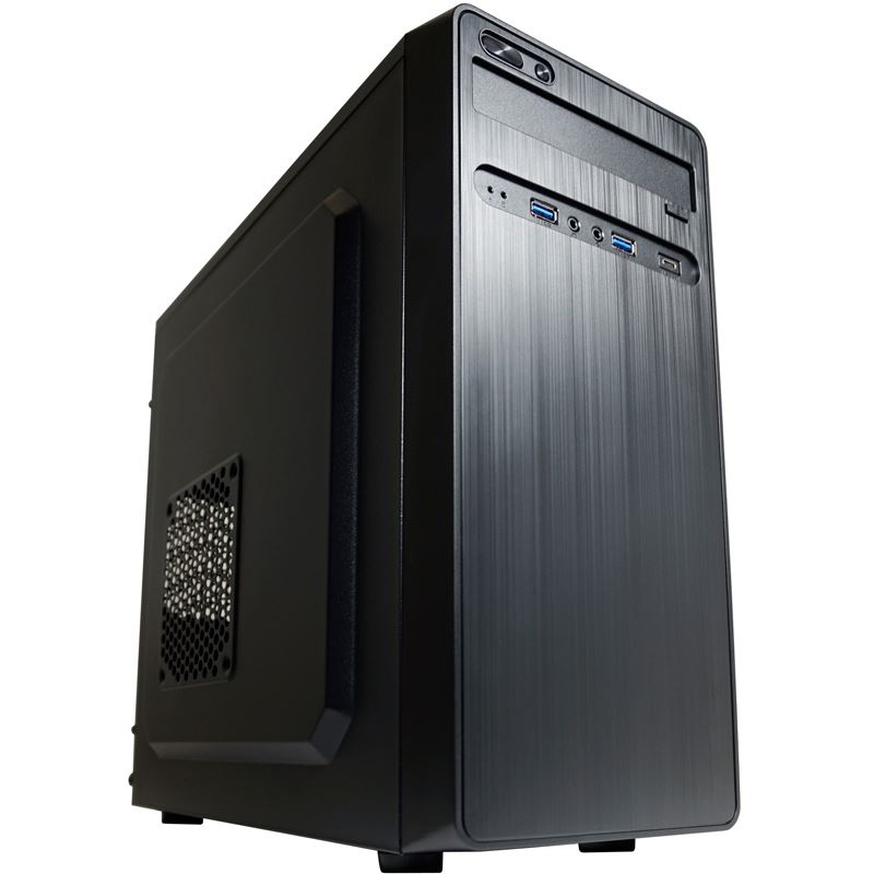 LC-Power 2017MB Mini Tower ohne Netzteil schwarz