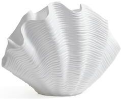 Zodax Belize Resin Decorative Shell Vase