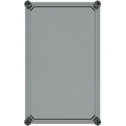 ABB AP31TC Deckel 300x185x45mm Polycarbonat, transparent mit Deckelschrauben