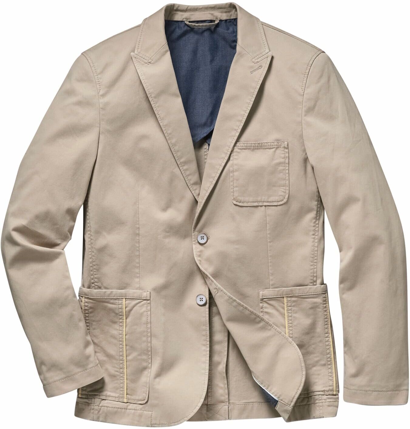Mey & Edlich Paspel Anzugsakko Beige 52
