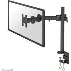 Neomounts LCD-Monitorius-Arm (Klemme) – 5 Bewegungen – Länge 434 mm (Tisch, 27", 10 kg), Monitor Halterung, Schwarz