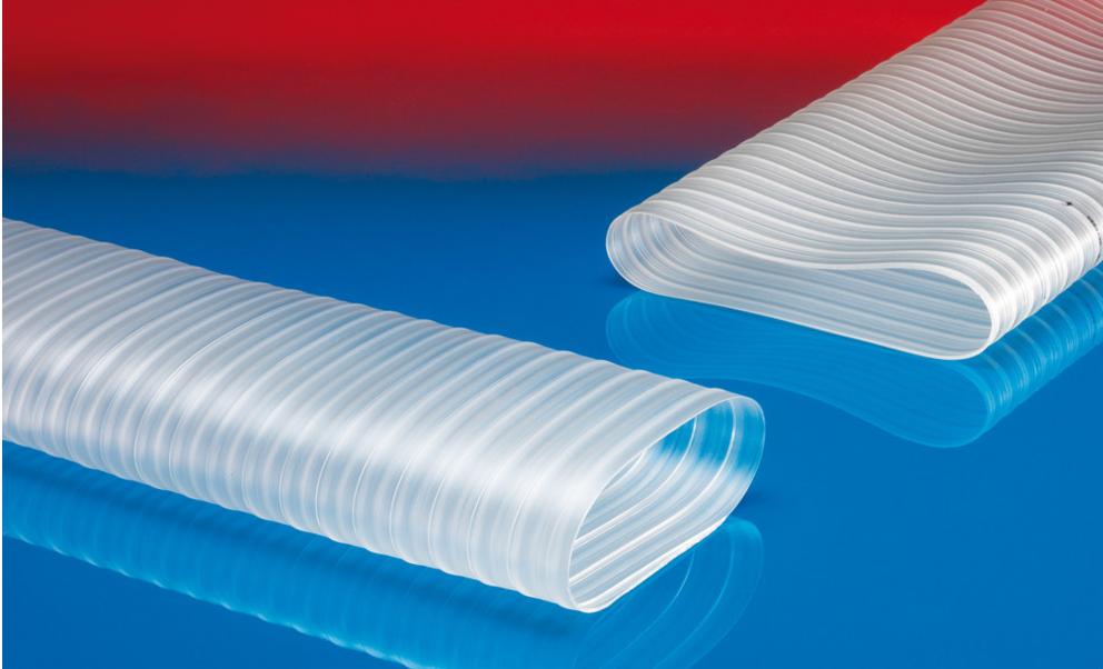 Norres Flachschlauch abriebfest Ø 250mm L: 5m PROTAPE PUR-C 335 FOOD-AS FLAT