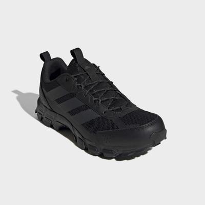 Wanderschuh ADIDAS TERREX "ROCKADIA", Herren, Gr. 47, schwarz (cschwarz, carbon, cschwarz), Synthetik, Textil, Schuhe Wanderschuh, für mehr Grip, Topseller