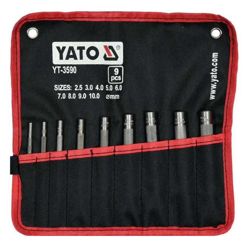 Yato professional Punching 35909pcs Estab Lecidos (YT-3590)