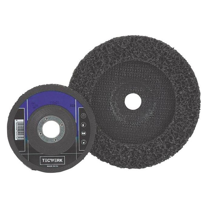 Tecwerk Grobreinigungsscheibe Ø125x22mm extra coarse Bohrung 22,23 mm (Extra coarse) (2000841844)