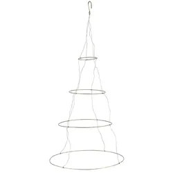 IB Laursen Hänger mit 4 Ringen und Draht, Höhe 83, Ø 40 cm