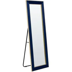 STEHSPIEGEL Samt 50/150 cm marineblau/gold Lautrec