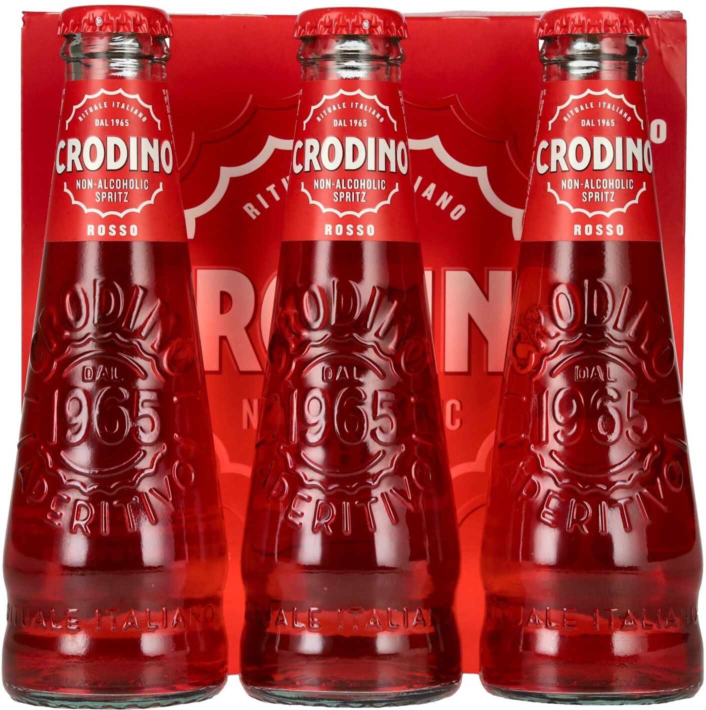Crodino Rosso Non-Alcoholic Spritz 3x0,175l