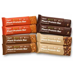 VILGAIN Proteinriegel Plant Protein Bar Probierpaket | 8 Riegel Box