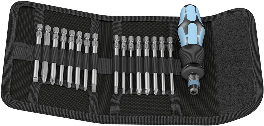 WERA Bit-Satz rostfrei Kraftform Kompakt 60