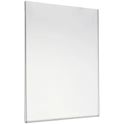 Acrylglastaschen ohne Bohrlöcher Hochformat | A5, Acryl (PMMA), transparent