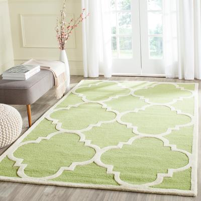 SAFAVIEH Handmade Cambridge Rosy Modern Moroccan Wool Rug