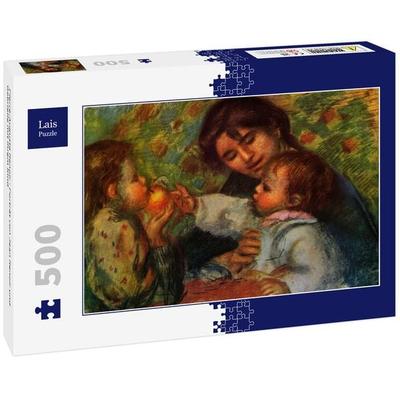 Lais Puzzle Pierre-Auguste Renoir - Porträt von Jean Renoir und Gabrielle mit ihrem Kind 500 Teile