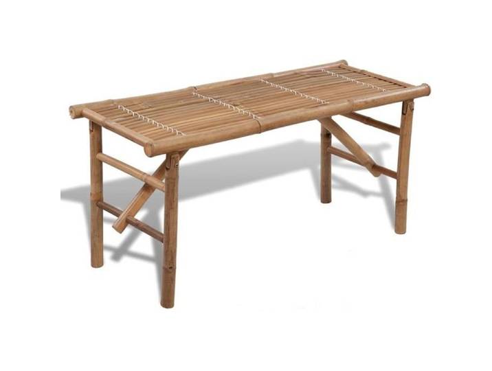Banc de jardin pliable 118 cm Bambou