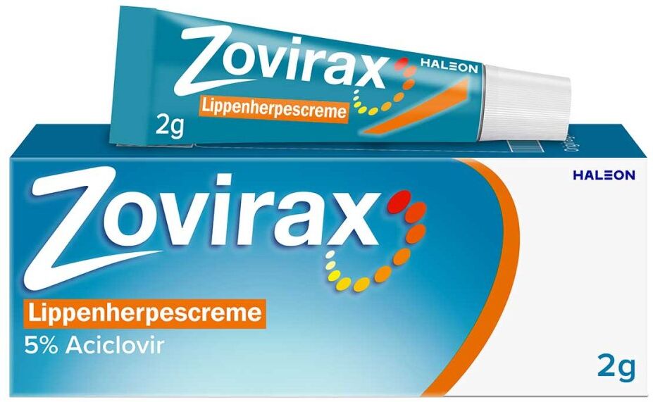 Zovirax Lippenherpescreme 5 % Aciclovir 2g