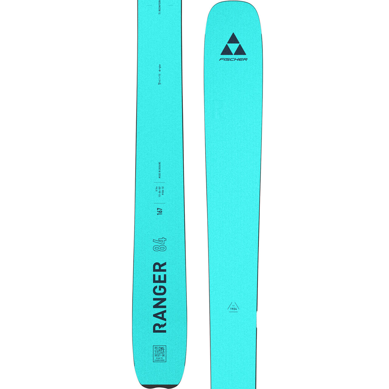 Fischer Ranger 84 celeste - 174 cm