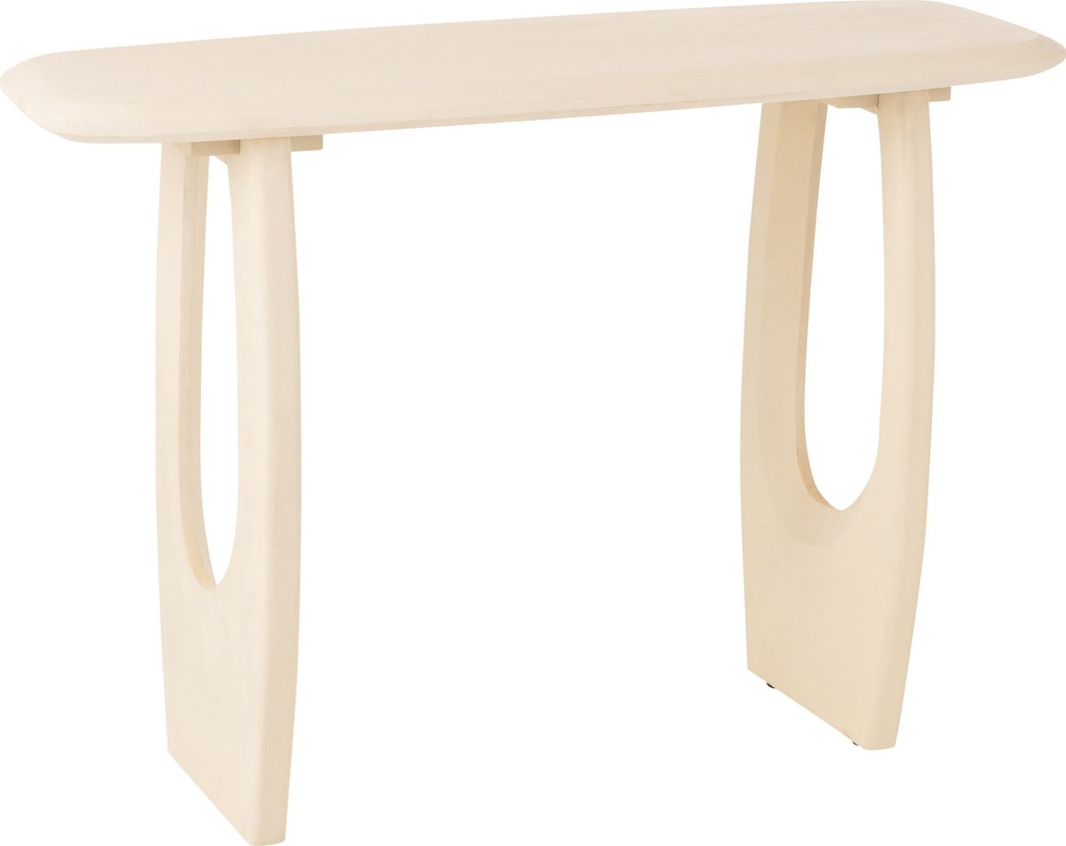 J-Line console Mark wit hout voor in de hal