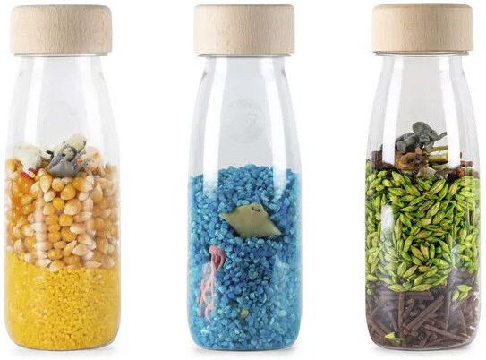 Lot 3 Bouteilles sensorielles Nature - Petit Boum