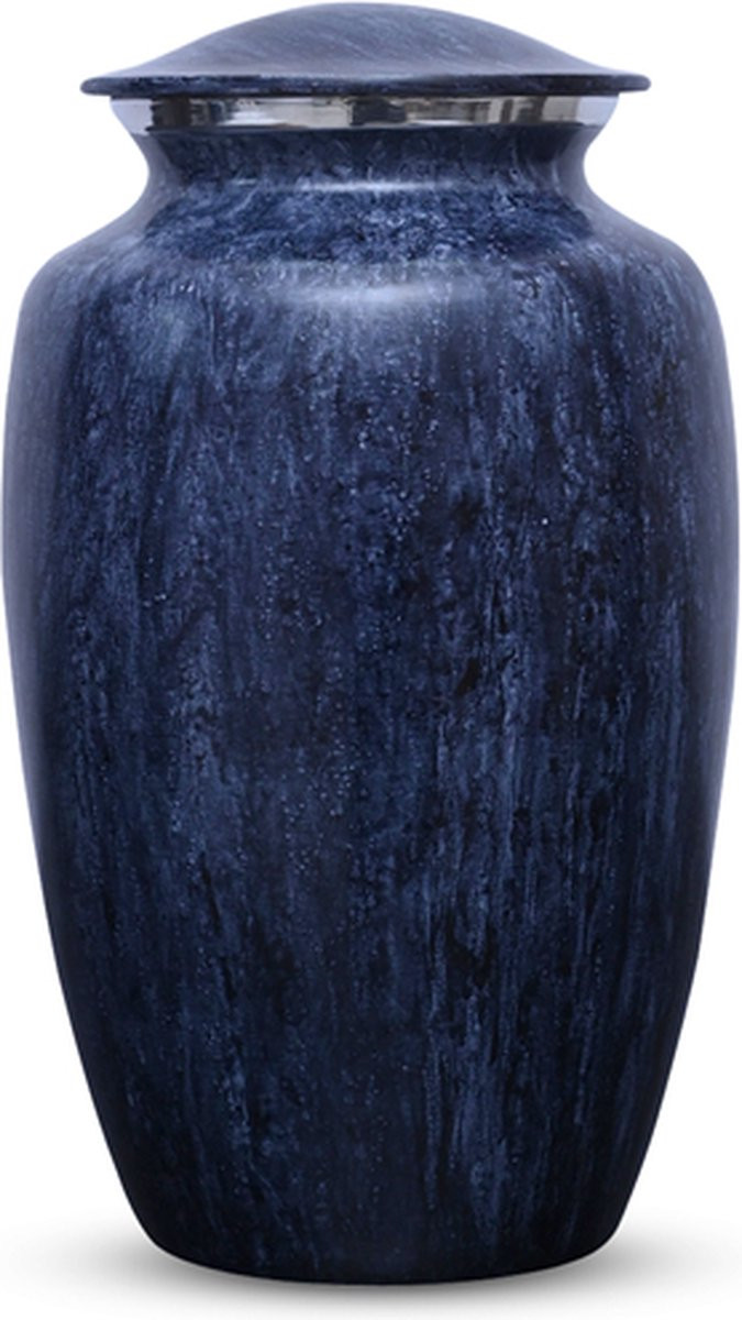 Planet Blue XXL As Urn - 3,5 liter - Unieke crematie urn voor huisdieren of mensen