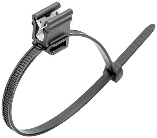 Cimco 181825 Kabelbinder 200mm 4.60mm Schwarz UV-stabilisiert, flexibel 100St.