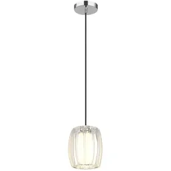 Globo Lighting Hängeleuchte   , silber , Maße (cm): H: 120  Ø: 18