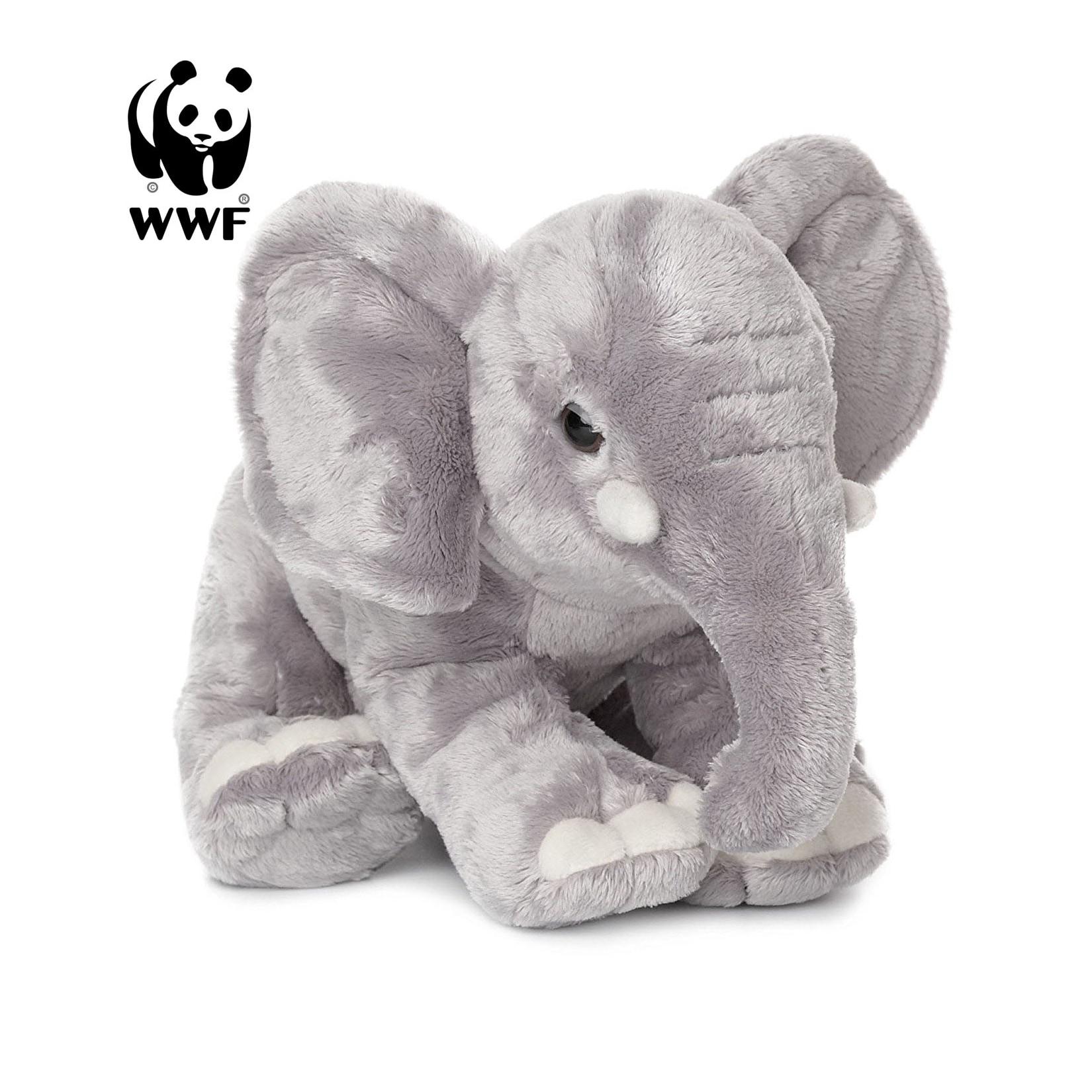Plüschtier Elefant (Rüssel runter, 25cm) Kuscheltier Stofftier Elephant