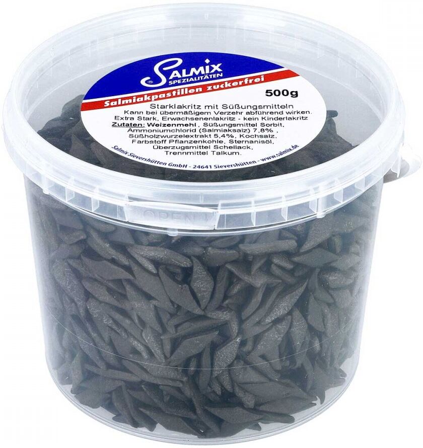 Salmix Salmiakpastillen zuckerfrei 500g