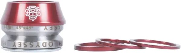 Steuersatz Odyssey Conical Integrated (Anodize Red)