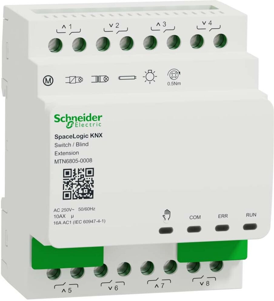 Schneider Electric Erweiterung Schalt./Jalou. SpaceLogic KNX MTN6805-0008)
