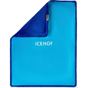 ICEHOF Kühlkompresse XXL, Gel, Kalt/Warm-Kompresse, wiederverwendbar, 28 x 38 cm